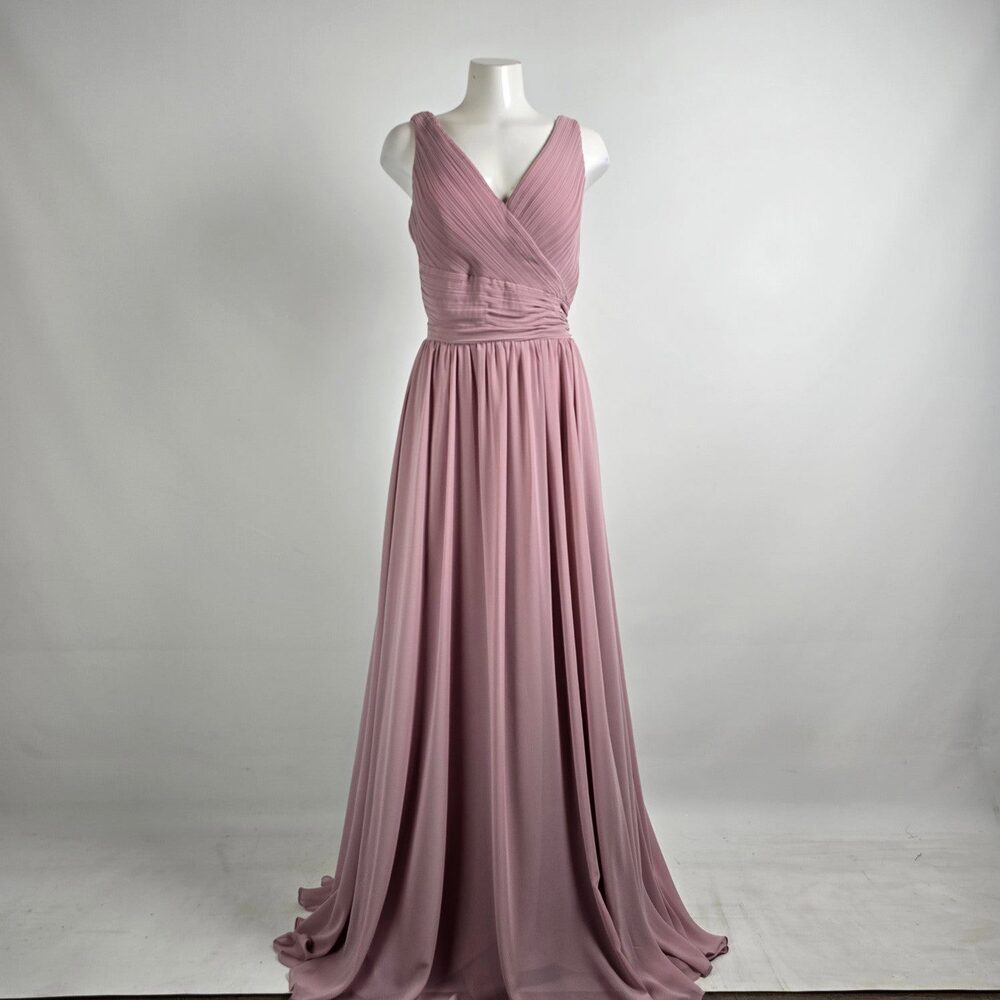 Mori Lee Dessert Rose Bridsmaid Dress Size 16 Style 21621